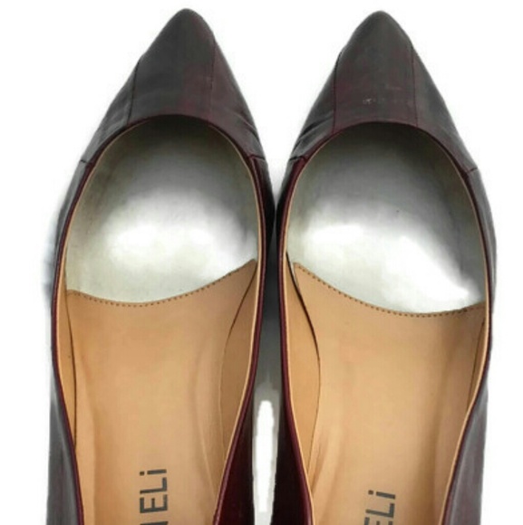 Vaneli Burgundy Tommy Pointy Toe Pump Women's 7.5M - Picture 2 of 6